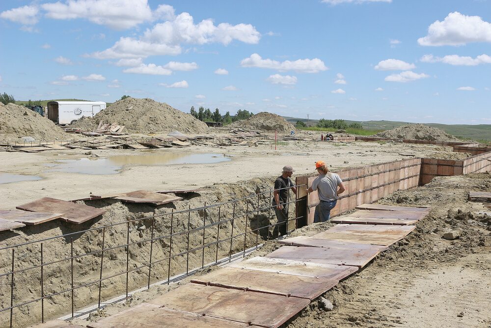 Moorcroft Lodge Under Construction - Moorcroft Leader